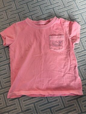 Vineyard Vines coral Pocket Tee